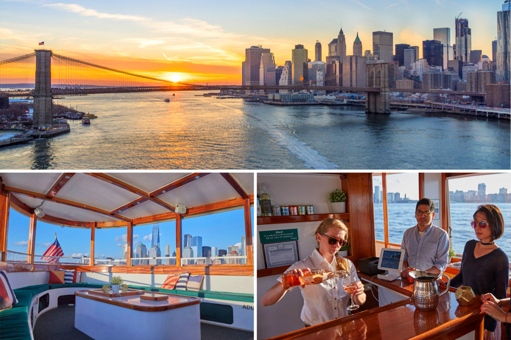 sunset dinner cruise new york city