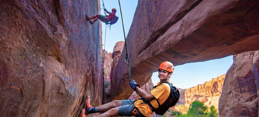 Moab Canyoneering Adventure - Morning Glory Arch