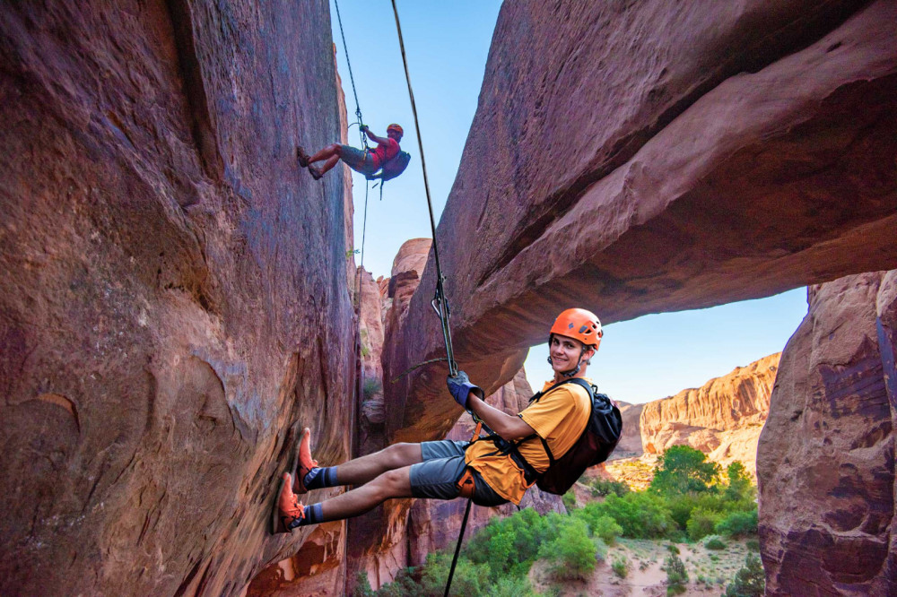Moab Canyoneering Adventure - Morning Glory Arch