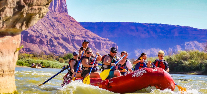 Colorado River Morning Half Day Rafting Trip