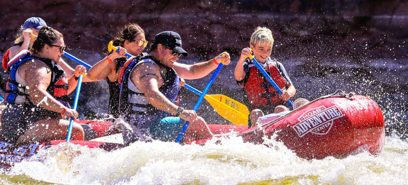 Colorado River Morning Half Day Rafting Trip
