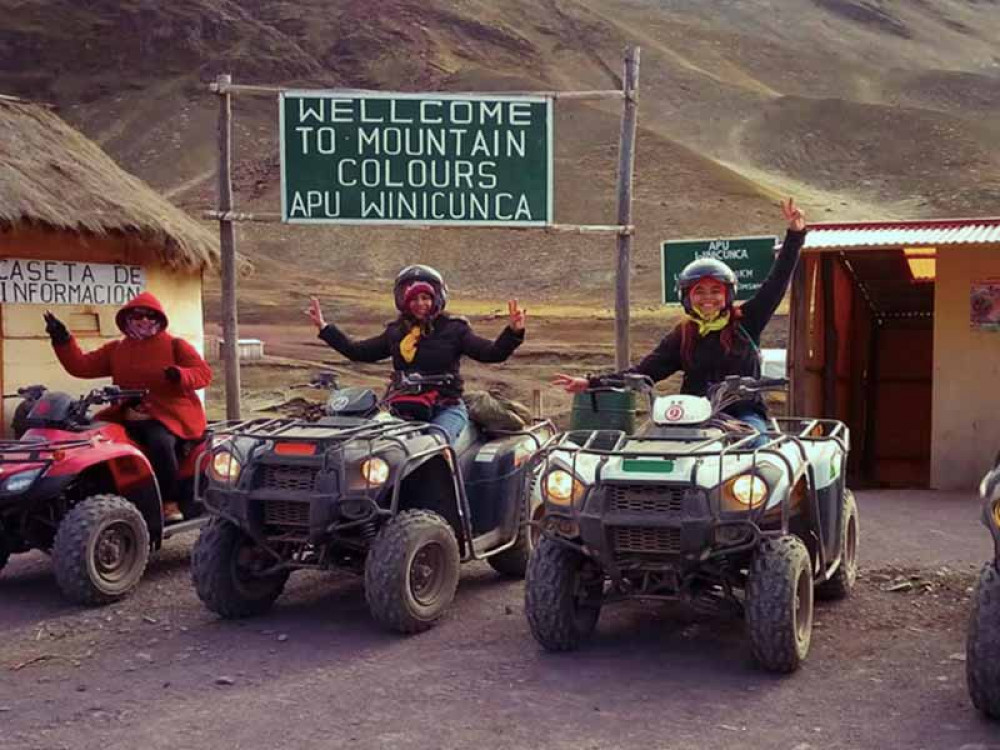 ATV's to Rainbow Mountain