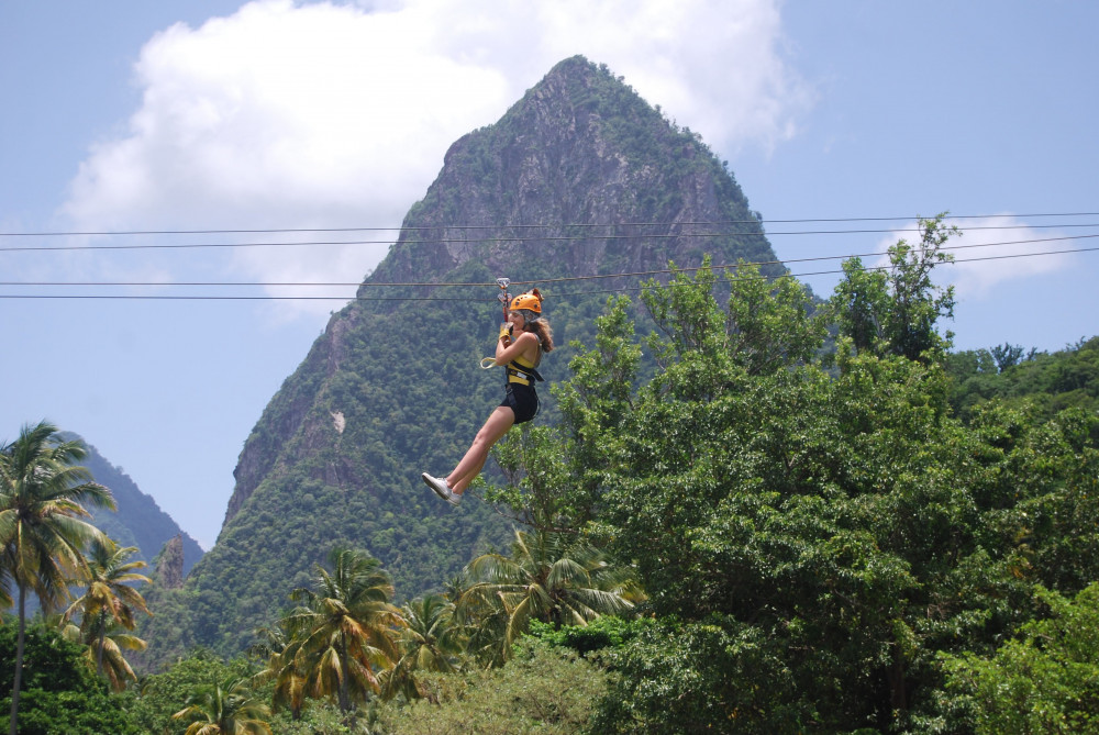 3 in 1 Experience: Zipline, Rum, Lunch and Chocolate Tasting Tour