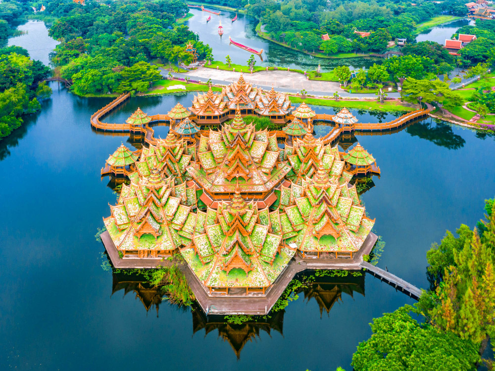 Full Day Ancient City And Erawan Museum Tour