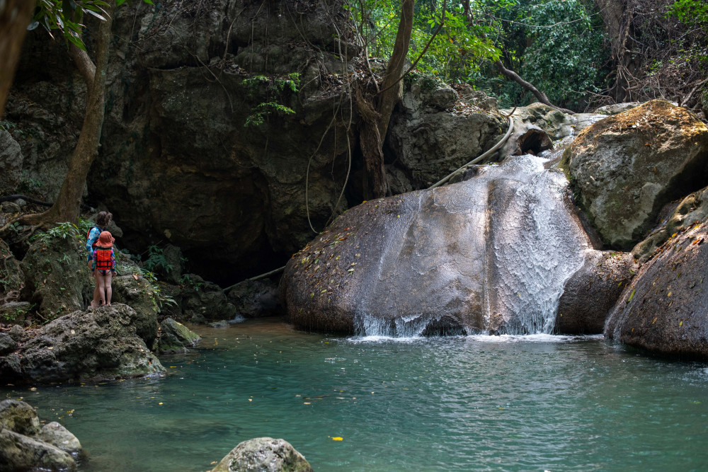 Full Day Erawan Waterfall & Train Tour From Kanchanaburi