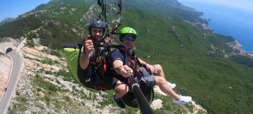 Budva Tandem Paragliding: Riviera Sky Adventure