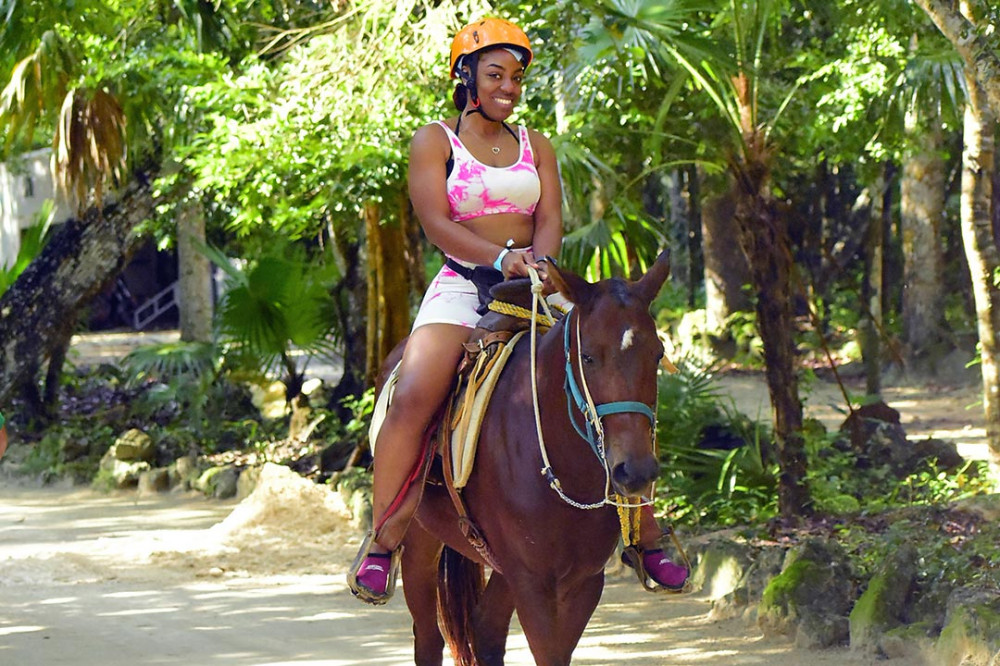 cancun horseback