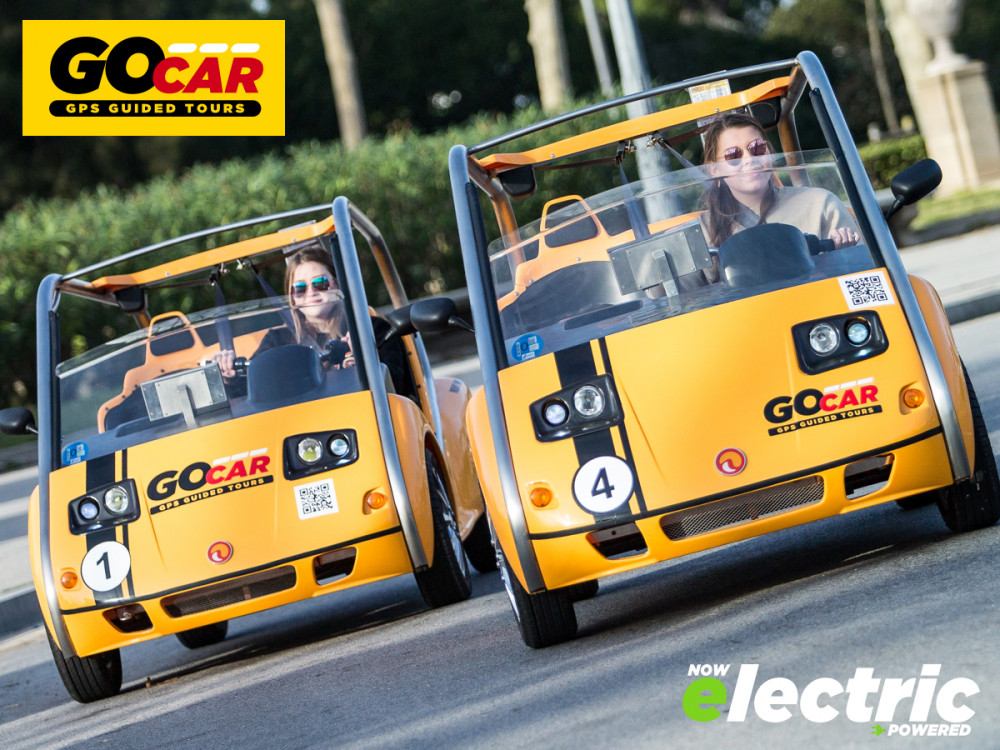 Discover Gaudi in an Electric GoCar