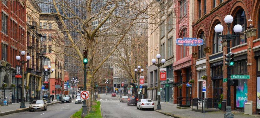 Historical Downtown of Seattle - City exploration game