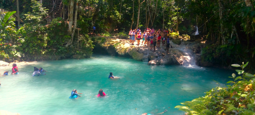Irie Blue Hole Adventure Tour from Montego Bay