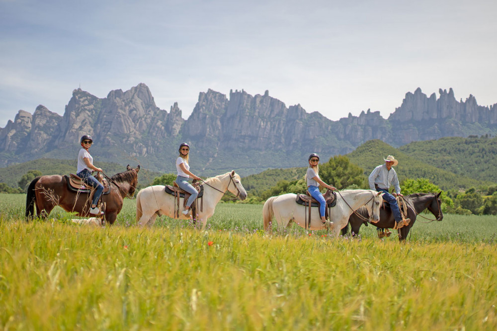 Montserrat Monastery & Horse Riding Experience from Barcelona