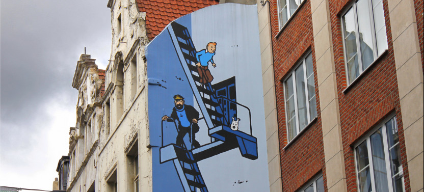 Brussels Land Of Comic Books Self-Guided Game Tour