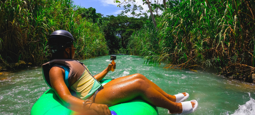 River Rapids Jungle Tubing Adventure from Falmouth