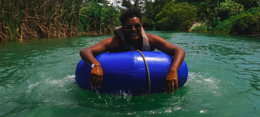 River Rapids Jungle Tubing Adventure from Falmouth