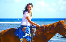 Sand N Saddle Horseback Ride n Swim Tour from Montego Bay