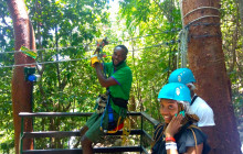 Jamaica Bobsled and Zipline Adventure Tour from Falmouth