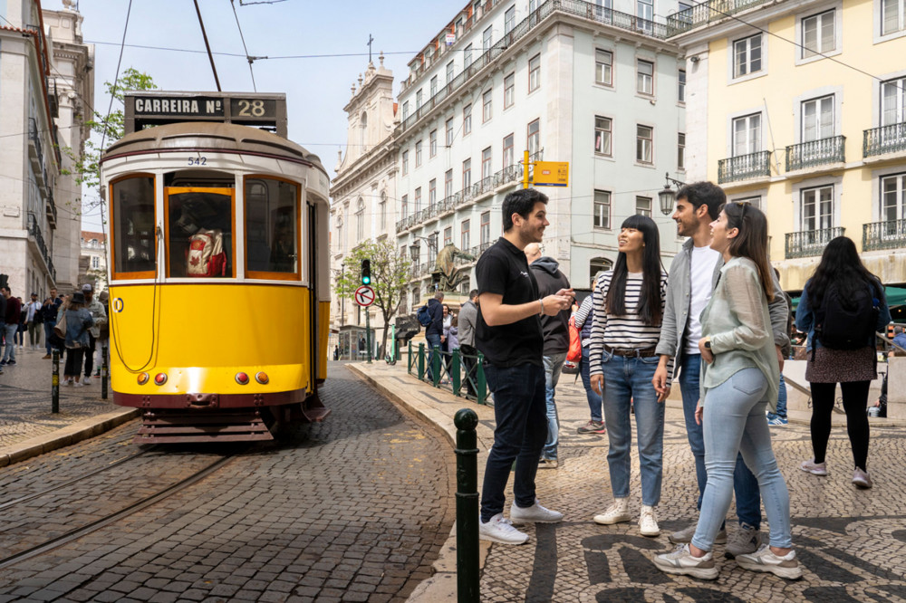 Lisbon SkyWalk: Old Town Walking, Helicopter Flight & Boat Trip