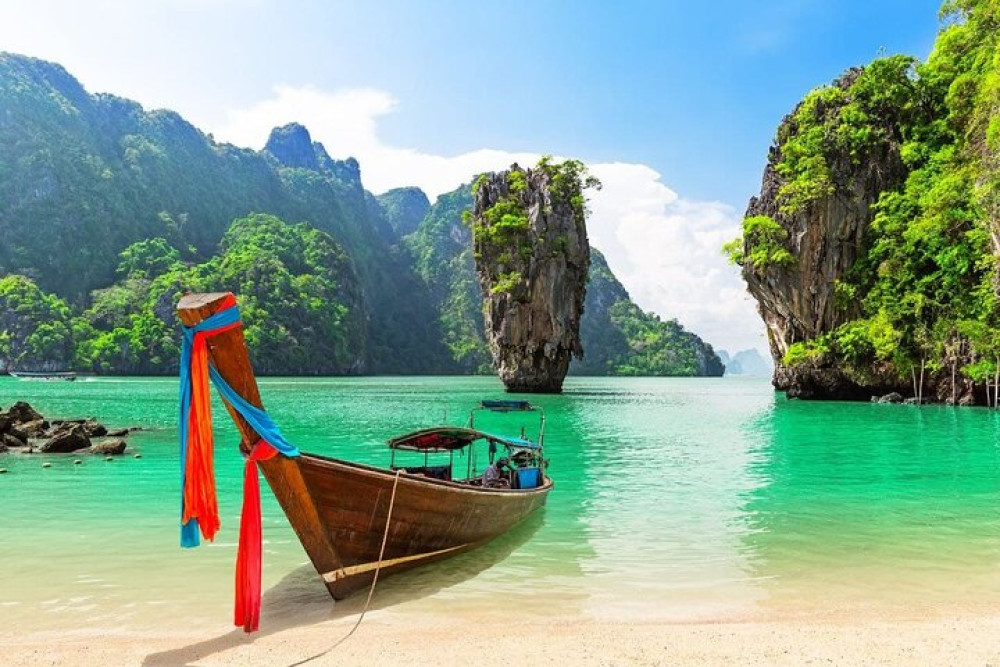 Full-Day James Bond Island & Canoe Adventure by Longtail Boat from Phuket