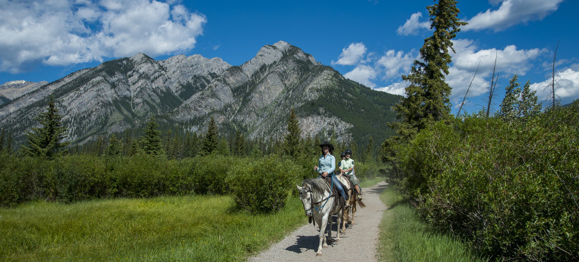 Small Group: 2 Hour Banff Trail Riders Sundance Loop Ride