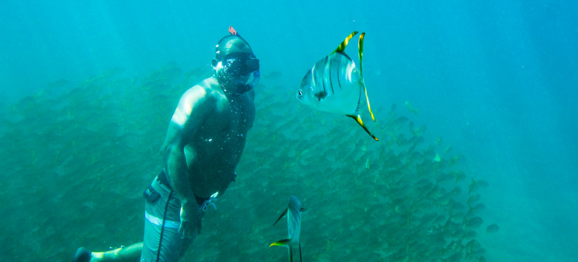 Glass Bottom Kayak & Snorkel At Two Bays