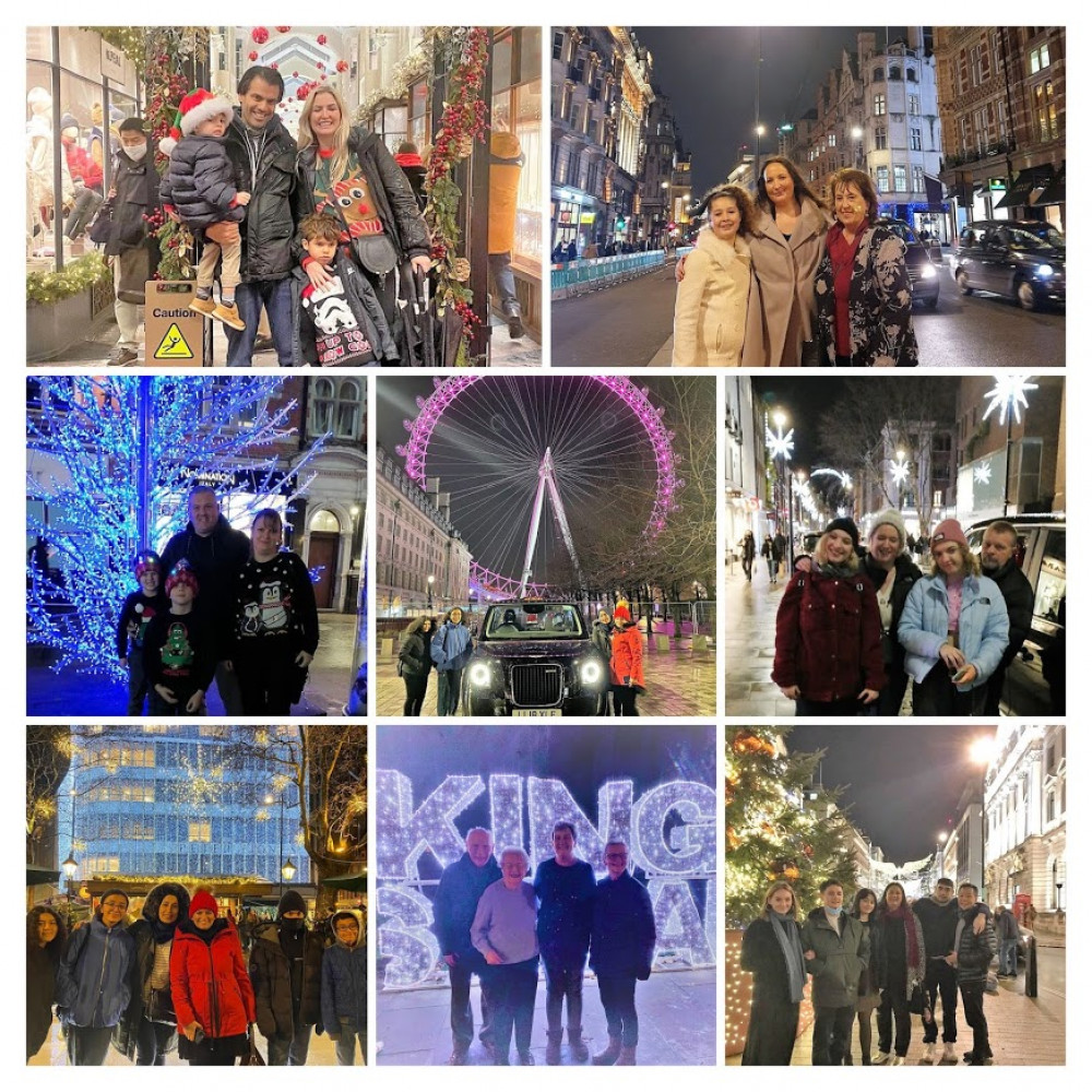 London's Wonderful Christmas Lights Taxi Tour London Project Expedition