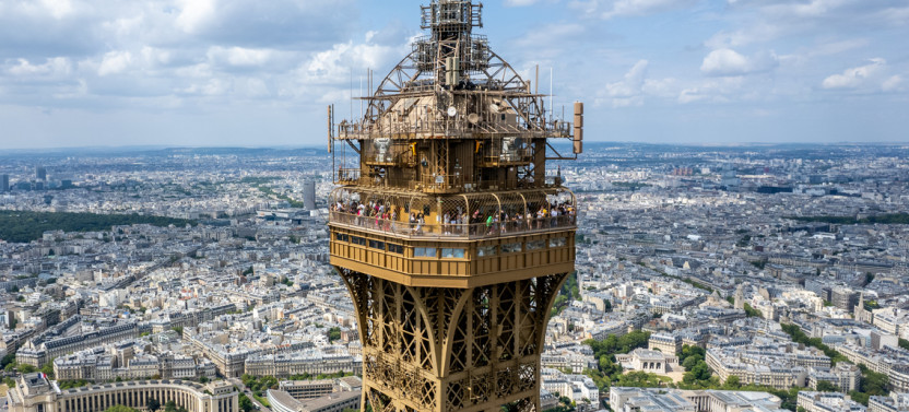 Eiffel Tower Guided Tour with Elevator to the Top Floor and 2nd Floor