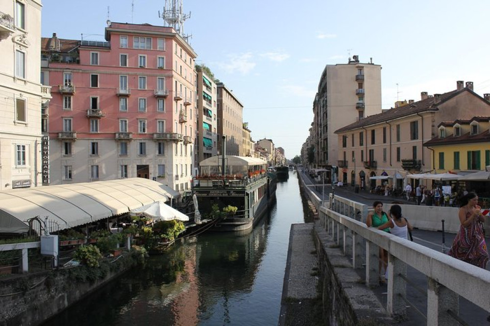 Aperitivo On Milan's Navigli With A Local