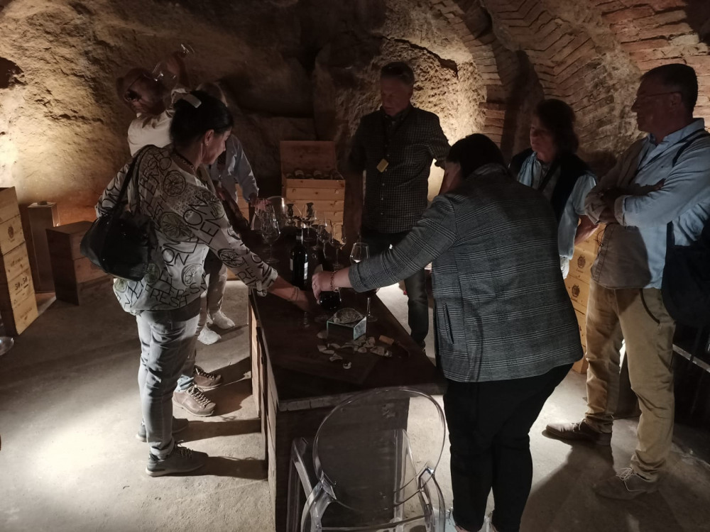 VIP Siena Wine tasting In a Medieval Cave Siena Project Expedition