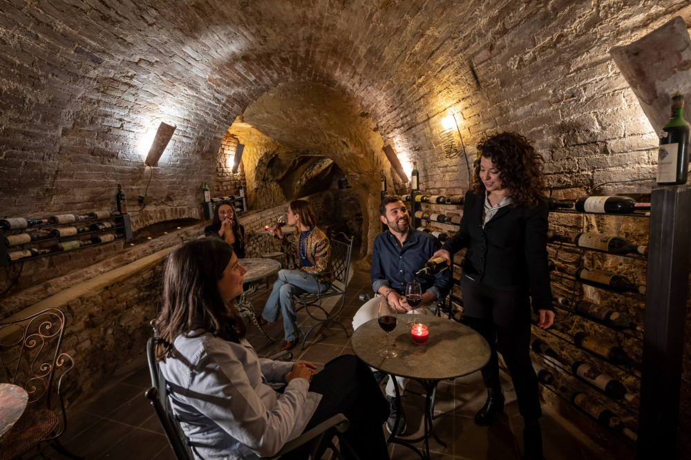 VIP Siena Wine tasting In a Medieval Cave Siena Project Expedition