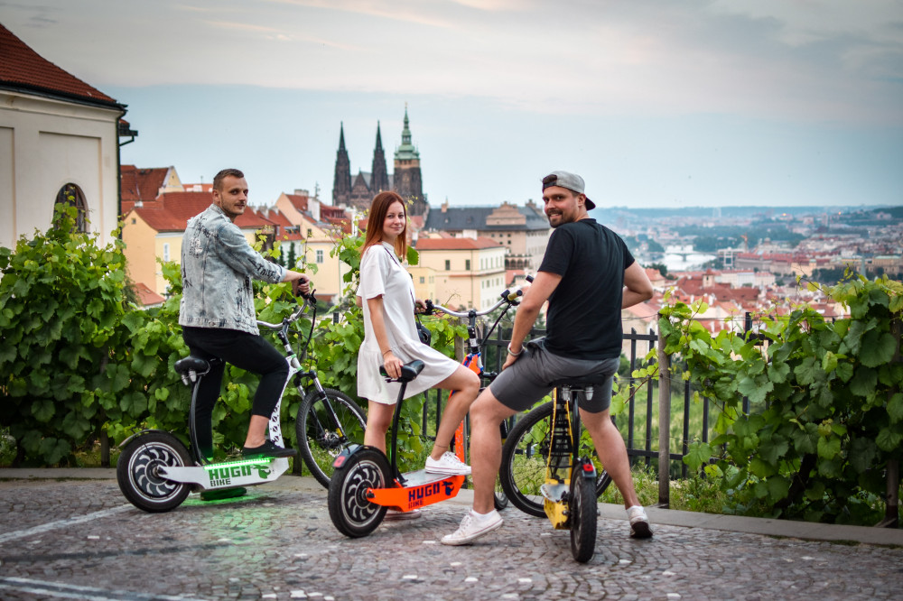 1.5 Hour E-Scooter Panoramic Tour - Private Tour