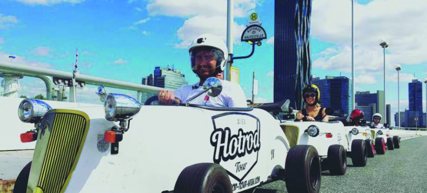 Hotrod Vienna Daylight Tour - The Fastest Sightseeing Tour!