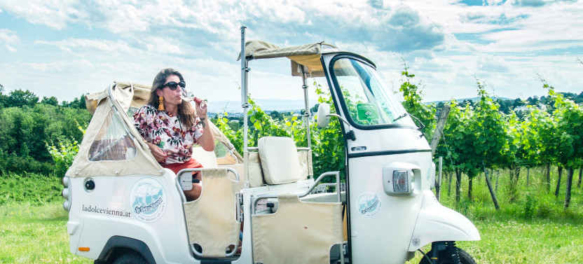 Take A Italian Ape to a Wine Picnic on the Nussberg