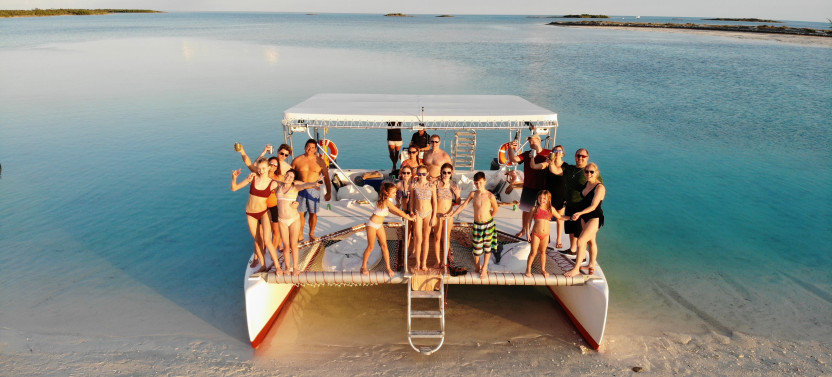Private Full Day Charter - 30' Slat Cat