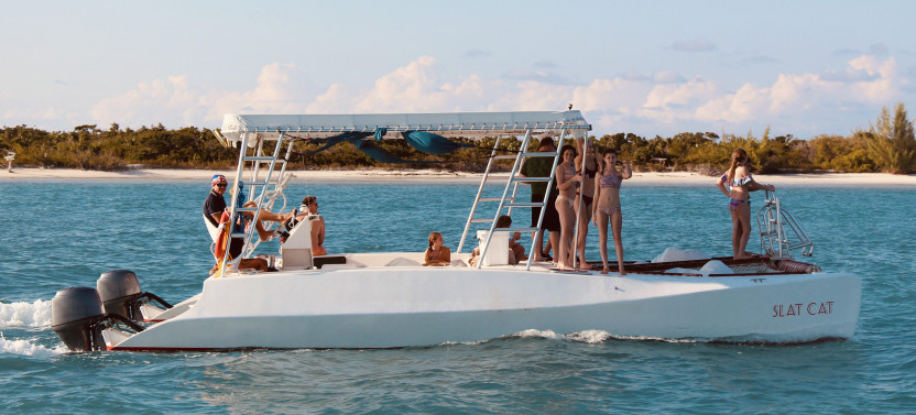 Private Half Day Afternoon Charter - 30' Slat Cat