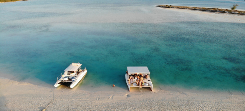 Private Half Day Afternoon Charter - 30' Slat Cat