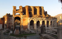 The Amphitheater and the Museum of the Ancient Capua