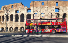 Colosseum + Rome Hop On Hop Off Tour