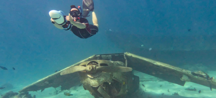Sea Scooter Snorkel Tour - Lagoon Trip: Wrecks & Coral Garden -2h