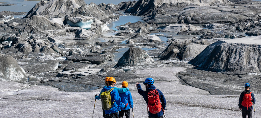 Fly-In Norris Glacier Hike And Packraft