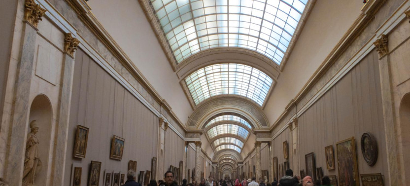 Louvre: First Entrance and Access to Mona Lisa