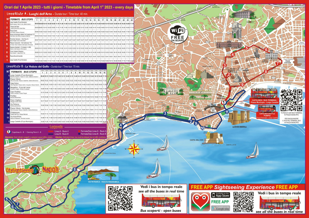 City Sightseeing Hop On Hop Off Naples Naples Project Expedition