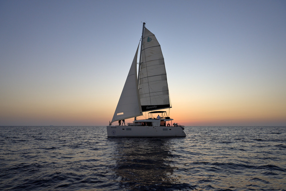 Private Sunset Sailing Cruise from Marina of Vlychada