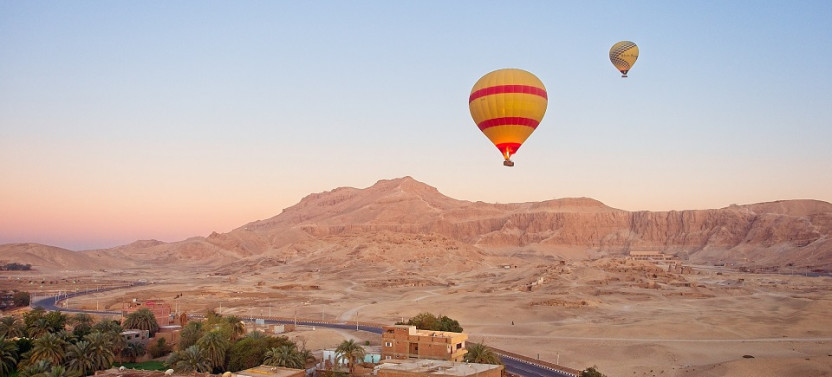 Hot Air Balloon Ride In Luxor