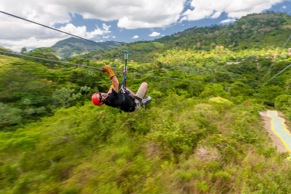 Zip Line & Monkeyland Adventure from La Romana