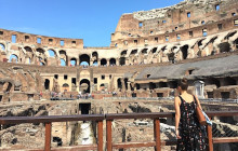 Colosseum Arena Floor & Local Trastevere Food Tour Combo