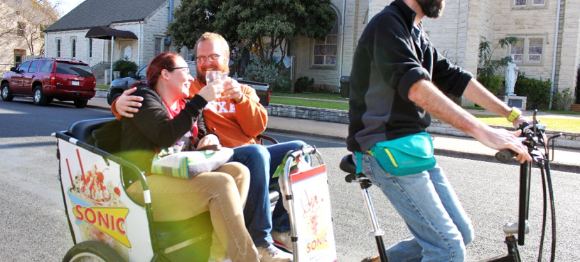 East Austin Brewery All-Inclusive Pedicab Tour