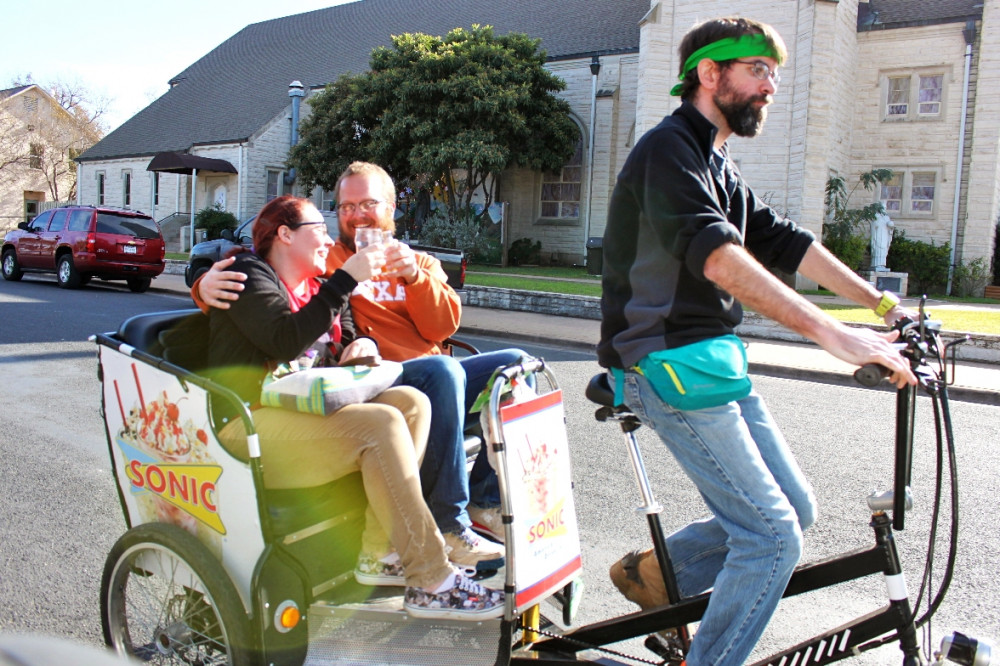 East Austin Brewery AllInclusive Pedicab Tour Austin Project