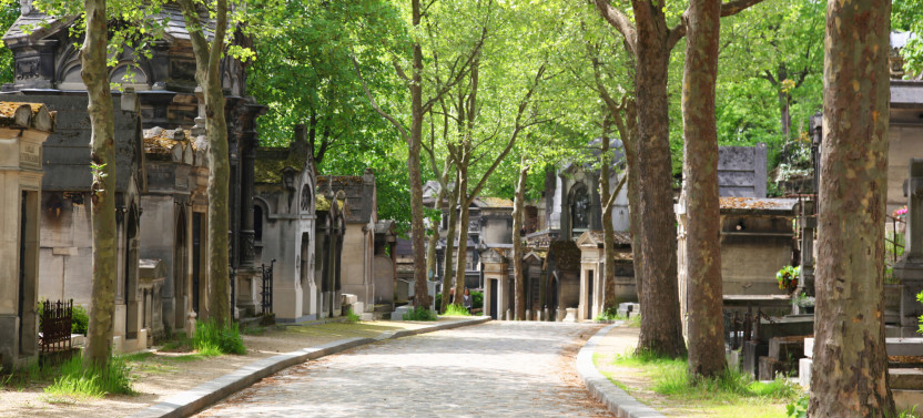 Père Lachaise Cemetery, the Famous Graves