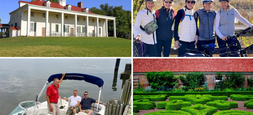 Day Trip to Washington’s Mount Vernon – Private Bike & Speedboat Tour