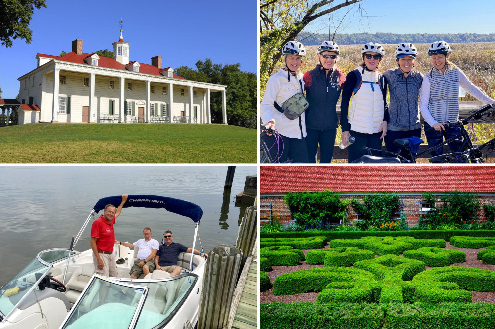 Day Trip to Washington’s Mount Vernon – Private Bike & Speedboat Tour